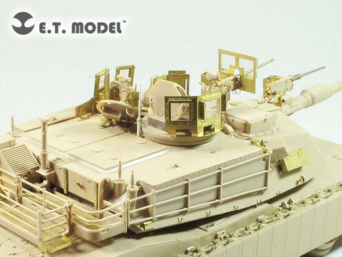 E.T.モデル E35-251 1/35 現用アメリカ陸軍 M1A2 エイブムラムスSEP TUSK I/II(モンモデル TS-026用) エッチングパーツ