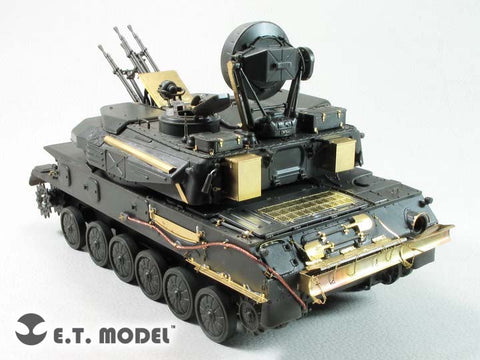 E.T.モデル E35-252 1/35 ロシア ZSU-23-4 シルカ自走式高射機関砲(モンモデル TS-023用) エッチングパーツ