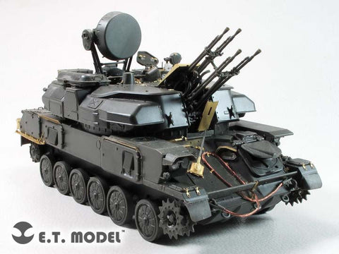 E.T.モデル E35-252 1/35 ロシア ZSU-23-4 シルカ自走式高射機関砲(モンモデル TS-023用) エッチングパーツ
