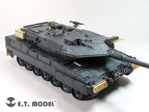 E.T.モデル E35-254 1/35 ドイツ レオパルト2 A7(モンモデル TS-027用) エッチングパーツ