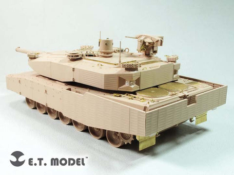 E.T.モデル E35-261 1/35 ドイツ レオパルト2 レボリューション1(タイガーモデル4629用) エッチングパーツ