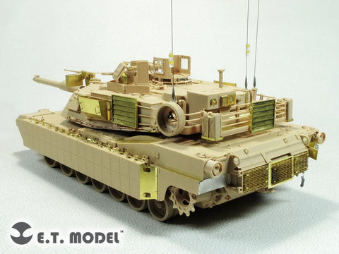 E.T.モデル E35-284 1/35 アメリカ陸軍/海兵隊 M1A1 AIM/M1A1 TUSK(モンモデル TS-032用) エッチングパーツ