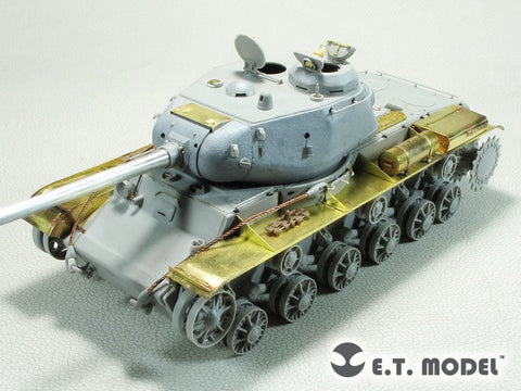 E.T.モデル E35-285 1/35 WWIIソビエト/ロシア KV-85/KV-122重戦車用ベーシックセット(トランぺッター 用) エッチングパーツ