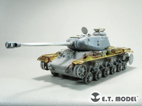 E.T.モデル E35-285 1/35 WWIIソビエト/ロシア KV-85/KV-122重戦車用ベーシックセット(トランぺッター 用) エッチングパーツ