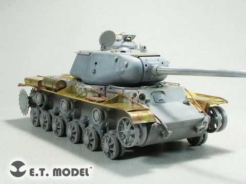 E.T.モデル E35-285 1/35 WWIIソビエト/ロシア KV-85/KV-122重戦車用ベーシックセット(トランぺッター 用) エッチングパーツ
