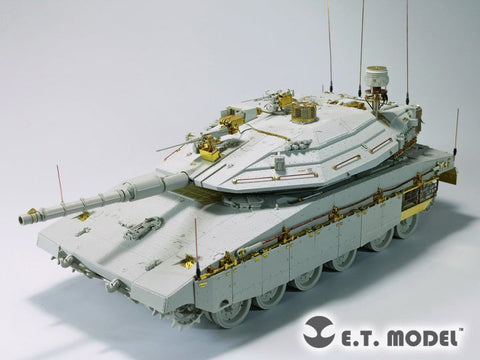 E.T.モデル E35-299 1/35 イスラエル メルカバMk.4/4LIC 主力戦車用ベーシックセット(モンモデル 用) エッチングパーツ