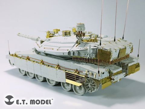 E.T.モデル E35-299 1/35 イスラエル メルカバMk.4/4LIC 主力戦車用ベーシックセット(モンモデル 用) エッチングパーツ