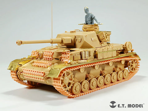 E.T.モデル E35-308 1/35 WWII ドイツ IV号戦車G型 初期生産車(タミヤ35378用) エッチングパーツ