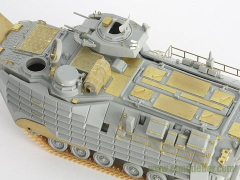 E.T.モデル E72-001 1/72 現用アメリカ海兵隊 AAVP7A1(ドラゴン 7233用) エッチングパーツ
