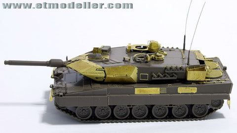 E.T.モデル E72-002 1/72 現用ドイツ レオパルト2 A5(レベル 0389用) エッチングパーツ