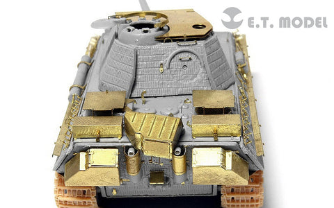 E.T.モデル E72-010 1/72 WWII ドイツ パンサー G 対空装甲(ドラゴン用) エッチングパーツ