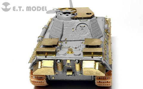 E.T.モデル E72-010 1/72 WWII ドイツ パンサー G 対空装甲(ドラゴン用) エッチングパーツ