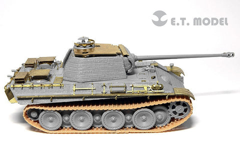 E.T.モデル E72-010 1/72 WWII ドイツ パンサー G 対空装甲(ドラゴン用) エッチングパーツ