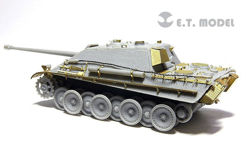 E.T.モデル E72-011 1/72 WWII ドイツ ヤークトパンサー 初期型(ドラゴン用) エッチングパーツ