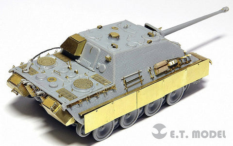 E.T.モデル E72-011 1/72 WWII ドイツ ヤークトパンサー 初期型(ドラゴン用) エッチングパーツ