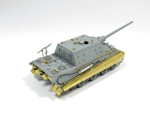 E.T.モデル E72-022 1/72 WWII ドイツ ヤークトタイガー(ドラゴン用) エッチングパーツ