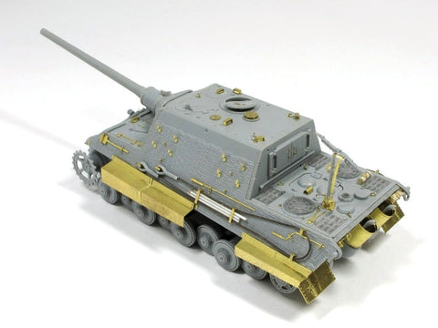 E.T.モデル E72-022 1/72 WWII ドイツ ヤークトタイガー(ドラゴン用) エッチングパーツ
