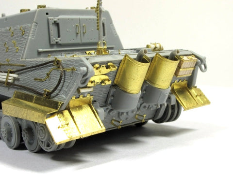 E.T.モデル E72-022 1/72 WWII ドイツ ヤークトタイガー(ドラゴン用) エッチングパーツ