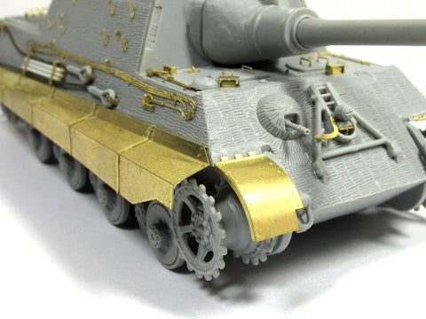 E.T.モデル E72-022 1/72 WWII ドイツ ヤークトタイガー(ドラゴン用) エッチングパーツ