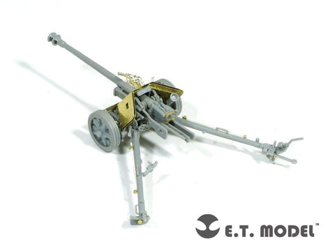 E.T.モデル E72-025 1/72 WWII ドイツ 7.5cm Pak 40 対戦車砲(ドラゴン用) エッチングパーツ