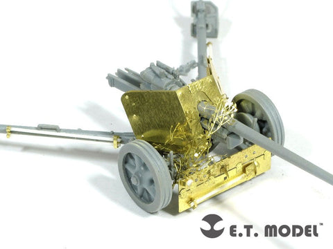 E.T.モデル E72-025 1/72 WWII ドイツ 7.5cm Pak 40 対戦車砲(ドラゴン用) エッチングパーツ