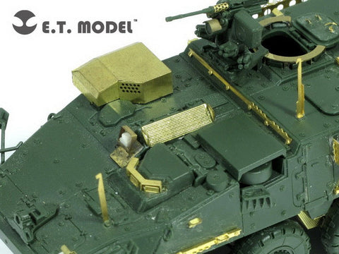 E.T.モデル E72-026 1/72 現用アメリカ陸軍 M1126 ストライカー(アカデミー 13411用) エッチングパーツ