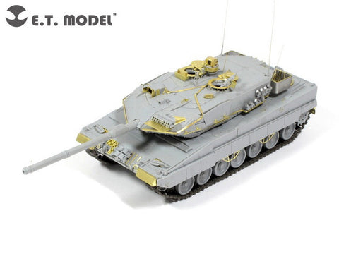 E.T.モデル E72-027 1/72 現用ドイツ レオパルト2 A6(ドラゴン 7232用) エッチングパーツ