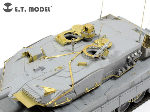 E.T.モデル E72-027 1/72 現用ドイツ レオパルト2 A6(ドラゴン 7232用) エッチングパーツ