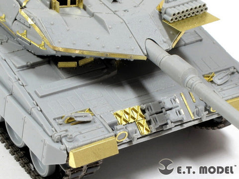 E.T.モデル E72-027 1/72 現用ドイツ レオパルト2 A6(ドラゴン 7232用) エッチングパーツ
