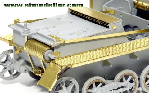 E.T.モデル EA35-001 1/35 WWII ドイツ I号戦車B型 フェンダー(ドラゴン用)