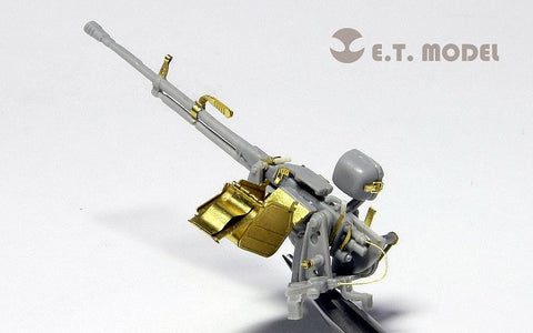 E.T.モデル EA35-015 1/35 中国人民解放軍 12.7mm AA マシンガン&弾薬箱(汎用)