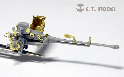 E.T.モデル EA35-015 1/35 中国人民解放軍 12.7mm AA マシンガン&弾薬箱(汎用)