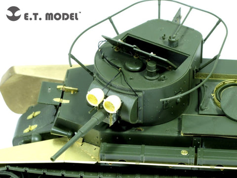 E.T.モデル EA35-039 1/35 WWII ソビエト BT-7/T-26 サーチライトセット(汎用)