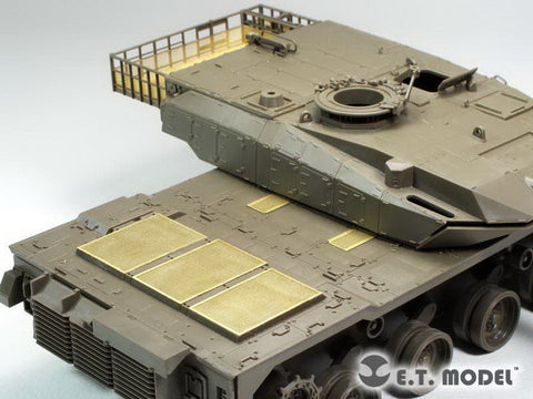 E.T.モデル EA35-096 1/35 陸上自衛隊 10式戦車 エンジン&タレットラック グリルセット(タミヤ 35329)