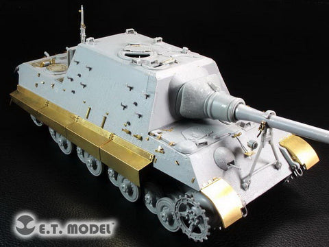 E.T.モデル EA35-097 1/35 WWII ドイツ 駆逐戦車 ヤークトタイガー フェンダー & サイドスカート(ドラゴン用)