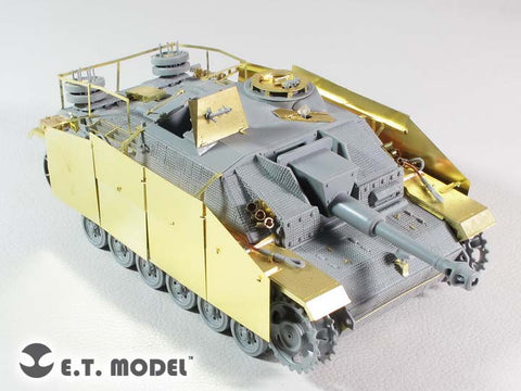 E.T.モデル EA35-107 1/35 WWII ドイツ III号突撃砲 G型 フェンダー(ドラゴン スマートキット用)
