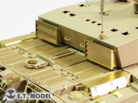 E.T.モデル EA35-110 1/35 イギリス チャレンジャー2 主力戦車(デザート仕様) グリル(タミヤ 35274用)