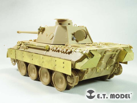 E.T.モデル EA35-114 1/35 WWII ドイツ パンサー D フェンダー & サイドスカート(タミヤキット用)
