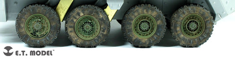 E.T.モデル ER35-011 1/35 アメリカ陸軍 ストライカー 自重変形ロードホイール(AFVクラブ用)