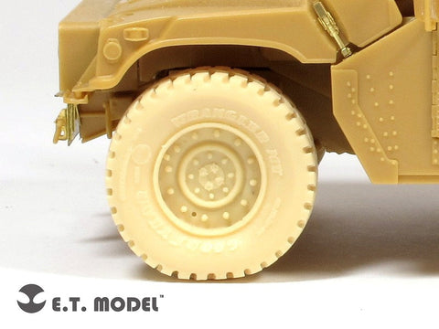 E.T.モデル ER35-015 1/35 アメリカ陸軍 ハンヴィー 自重変形ロードホイール(ブロンコ用)