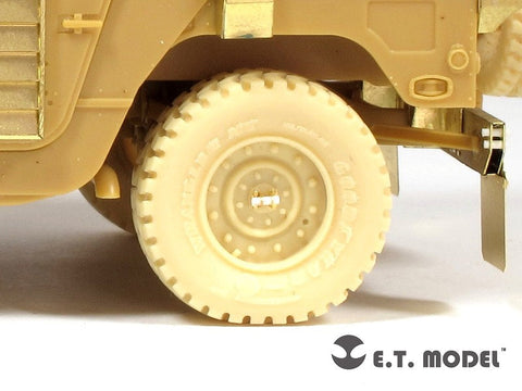 E.T.モデル ER35-015 1/35 アメリカ陸軍 ハンヴィー 自重変形ロードホイール(ブロンコ用)