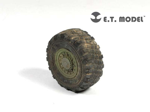 E.T.モデル ER35-017 1/35 アメリカ陸軍 LAV 自重変形ロードホイール(ワイド)(トランぺッターキット)