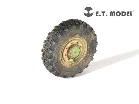 E.T.モデル ER35-018 1/35 アメリカ陸軍 LAV 自重変形ロードホイール(ナロー)(トランぺッターキット)