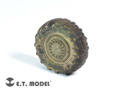 E.T.モデル ER35-024 1/35 現用ドイツ ボクサー 自重変形ロードホイール(ホビーボス Kit用)
