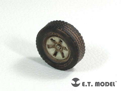 E.T.モデル ER35-031 1/35 テクニカルピックアップトラック 自重変形ロードホイール1(モンモデル用)