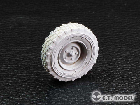 E.T.モデル ER35-046 1/35 現用 アメリカ RSOV 自重変形ロードホイール(ホビーボス用)