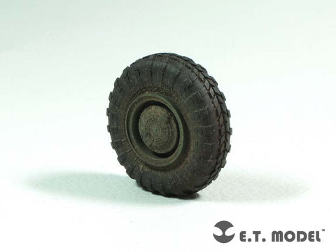 E.T.モデル ER35-058 1/35 ロシア BTR-80 自重変形ロードホイール(ナロー)(トランぺッターキット)