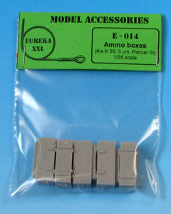 エウレカXXL E-014 1/35 木製弾薬箱 for 5 cm Kw.K.39