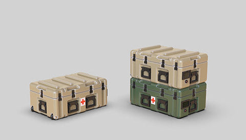エウレカXXL E-070 1/35 現用 アメリカ陸軍 ペリカン MEDCHEST4 モバイルメディカル