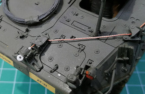 エウレカXXL ER-3564 1/35 IFV ストライカー & カナディアン LAV 牽引ケーブル